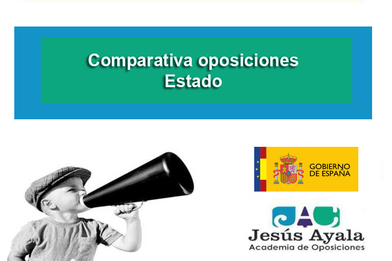 ¿Qué tienen en común y en qué se diferencian las oposiciones al Estado?
