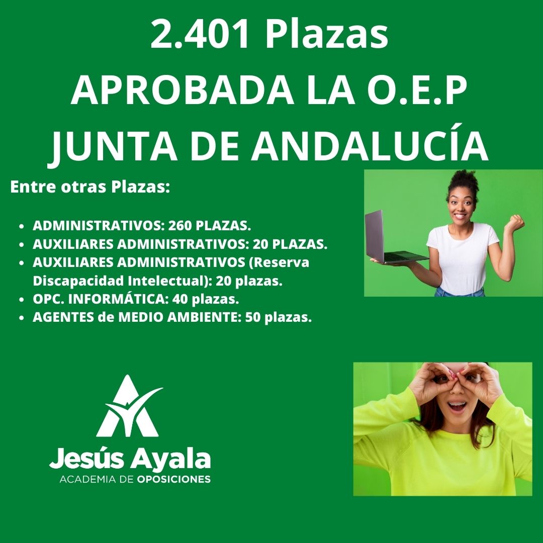Oferta de Empleo Público Junta de Andalucía