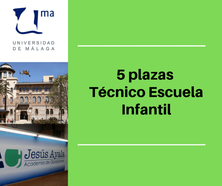 Preparación segundo examen Técnico Escuelas Infantiles UMA