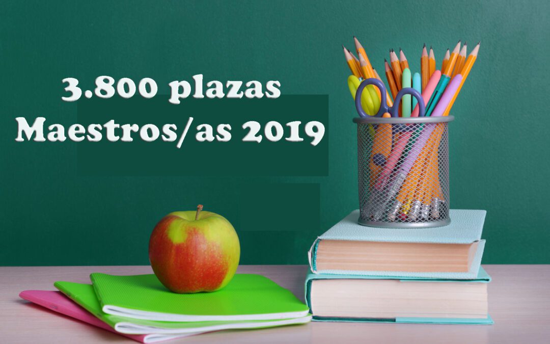 Convocadas 3.800 plazas de “Maestros/as” para Andalucía