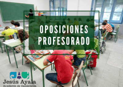 Oposiciones a Profesorado de Secundaria y FP