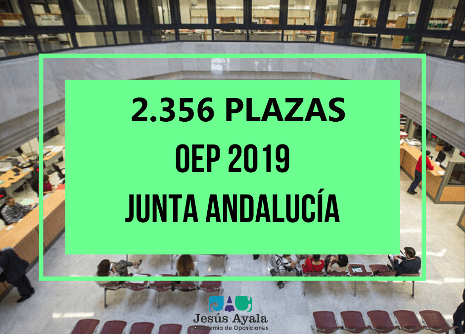 La Junta aprueba 2.356 plazas de empleo público para la OEP 2019