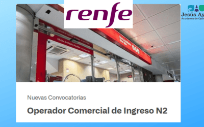 Oposiciones 250 plazas Operador Comercial N2 de Renfe