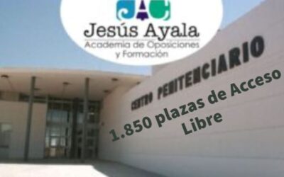 Convocadas 1.850 plazas de Ayudantes de Instituciones Penitenciarias