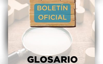 GLOSARIO-BOLETÍN OFICIAL