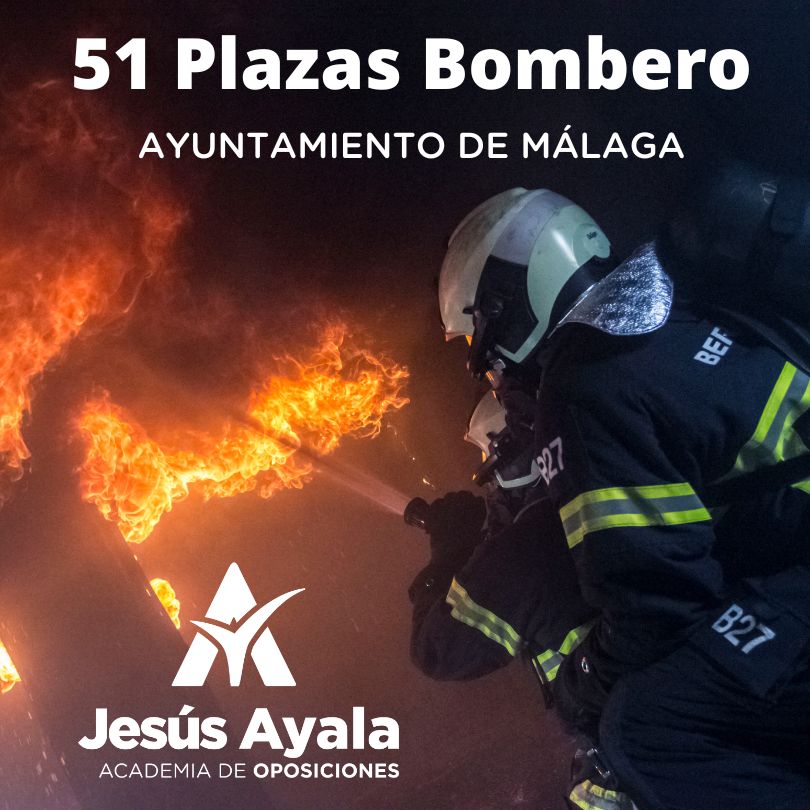 Convocatoria de Oposiciones de 51 Plazas de Bombero en Málaga