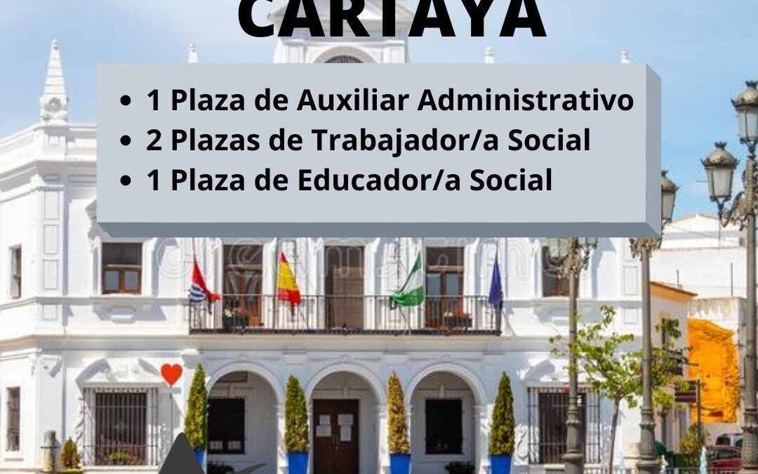 Convocadas 4 plazas en Cartaya