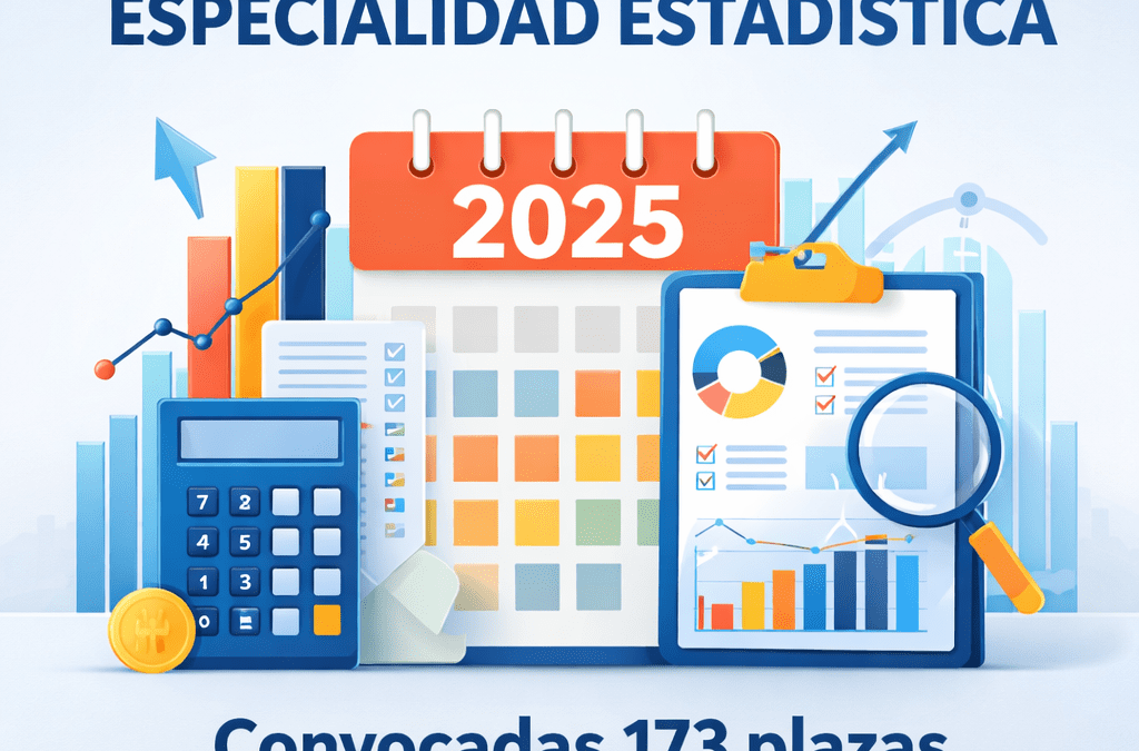 Convocatoria de oposiciones para el Cuerpo General Administrativo del Estado especialidad Estadística2025: 173 plazas por acceso libre
