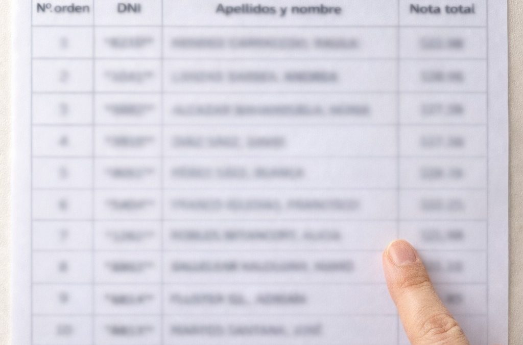 Publicada la relación de aprobados del Cuerpo Administrativo de la Seguridad Social