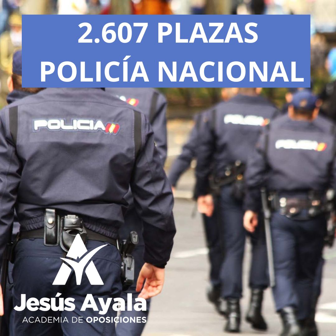 Oposiciones convocatoria Policia Nacional