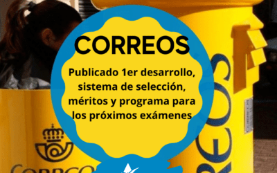 PUBLICADAS BASES ESPECÍFICAS DE CORREOS