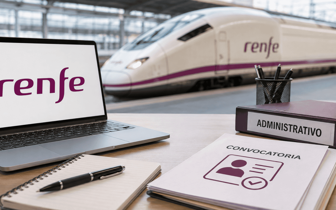 Renfe convoca 175 plazas de personal administrativo