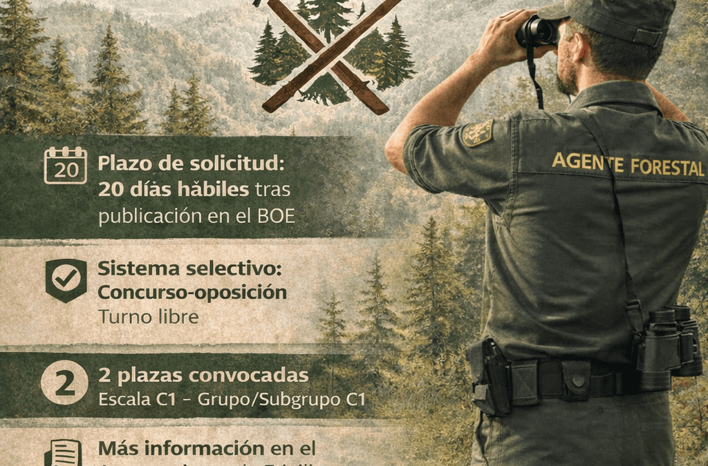 Convocatoria de oposiciones para 2 plazas de Agente Forestal y Medioambiental en Frigiliana