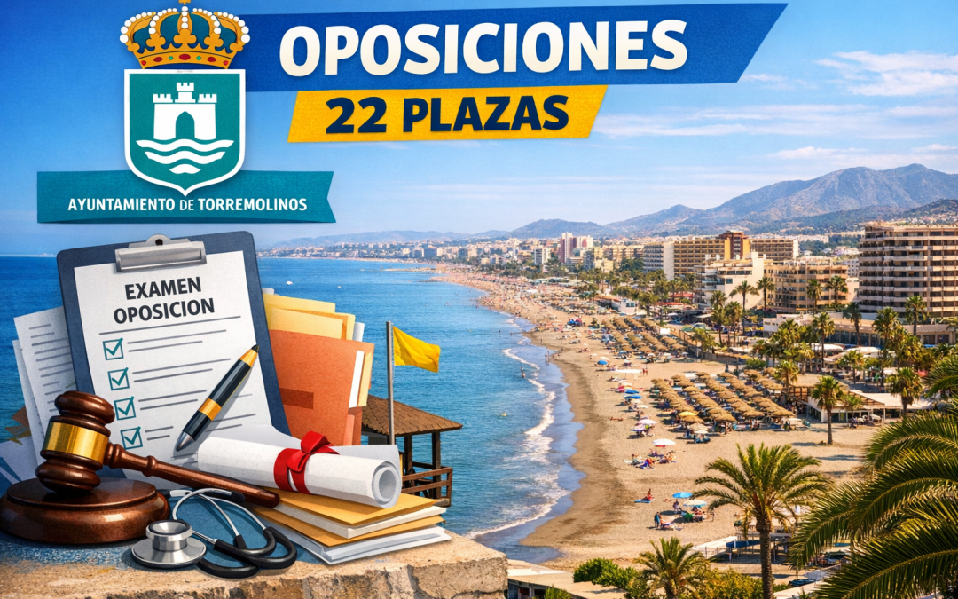 Convocatoria de oposiciones para 22 plazas en Torremolinos (Málaga)