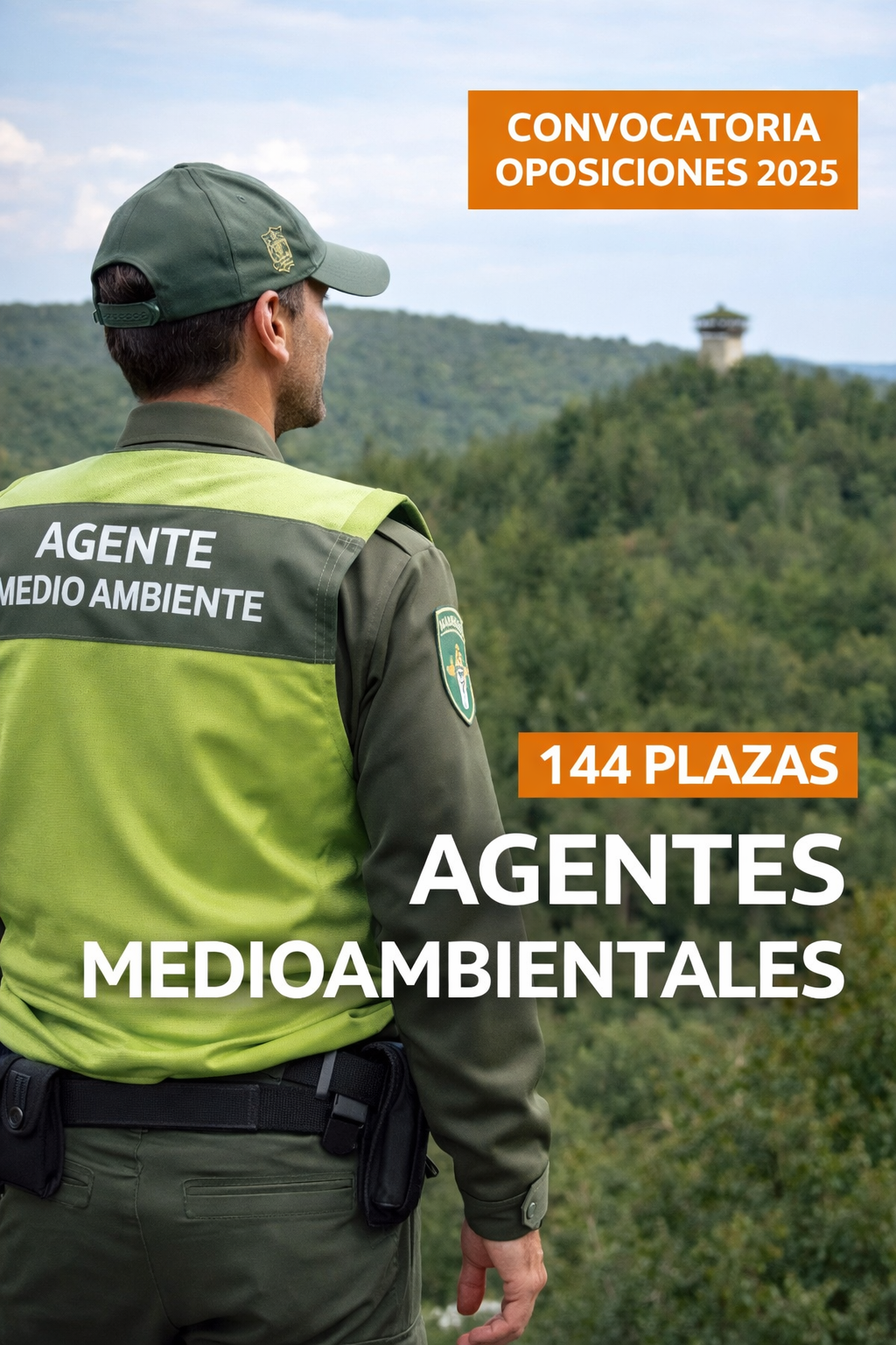 Convocatoria oposiciones Agentes Medioambientales 144 plazas