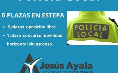Convocadas 6 Plazas de Policía Local en Estepa (Sevilla)