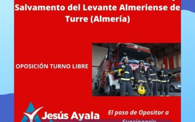 Convocadas 22 plazas de Bombero en el  Consorcio de Extinción de Incendios y Salvamento del Levante Almeriense de Turre (Almería)