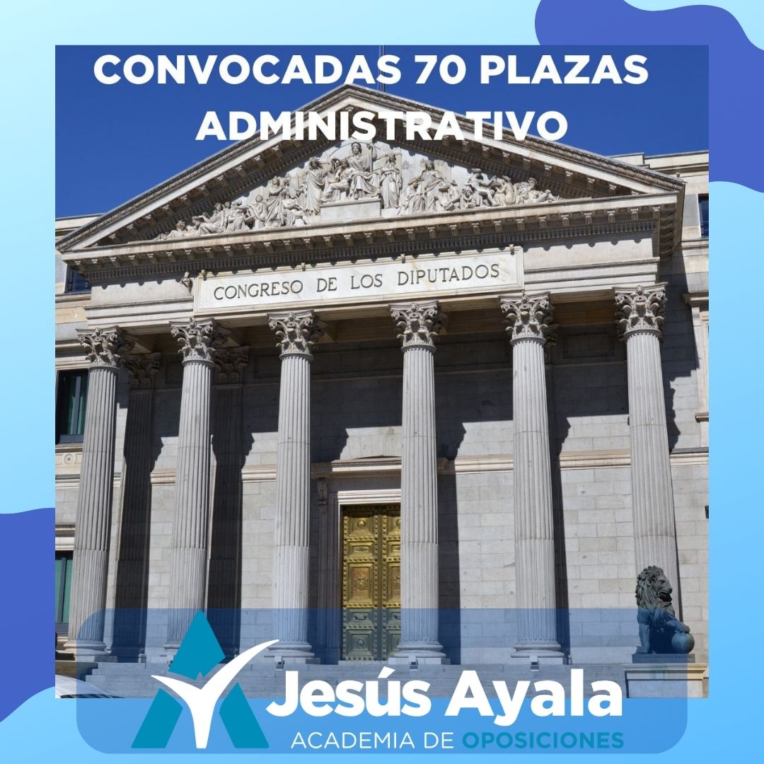 Convocadas Plazas Administrativo Cortes Generales