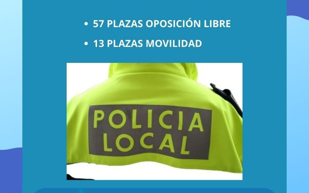 Convocadas 70 plazas de Policía local en Córdoba