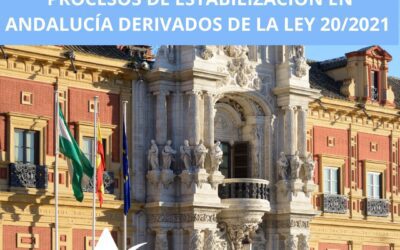 Publicado el Decreto Ley que regula los procesos de Estabilización en Andalucía