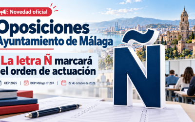 Oposiciones Ayuntamiento de Málaga OEP 2025: letra Ñ
