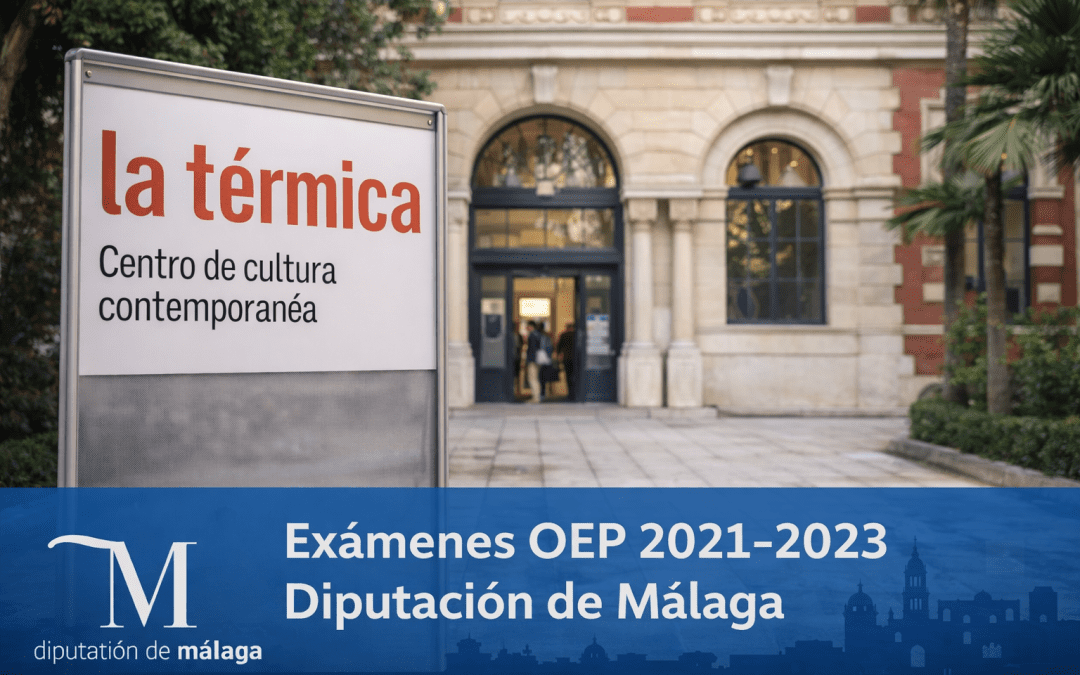 Fechas del primer examen de varias categorías de la Diputación de Málaga