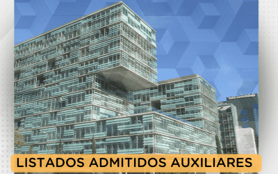 LISTA DEFINITIVA ADMITIDOS 2 PLAZAS AUXILIAR ADMINISTRATIVO GERENCIA URBANISMO