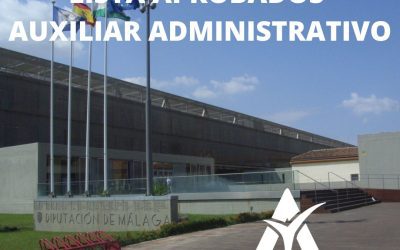 Publicada la Lista Definitiva de Aprobados en las Oposiciones de Auxiliar Administrativo de la Diputación de Málaga