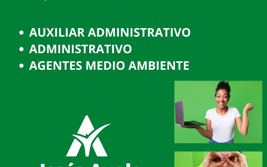 Listas admitidos del Cuerpo General de Administrativos (C1.1000), Agentes de Medio Ambiente (C1.2100) y Auxiliares Administrativos (C2.100) de la Junta de Andalucía