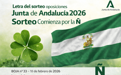 Sorteo Junta de Andalucía 2026: la letra Ñ marca el orden de actuación en oposiciones