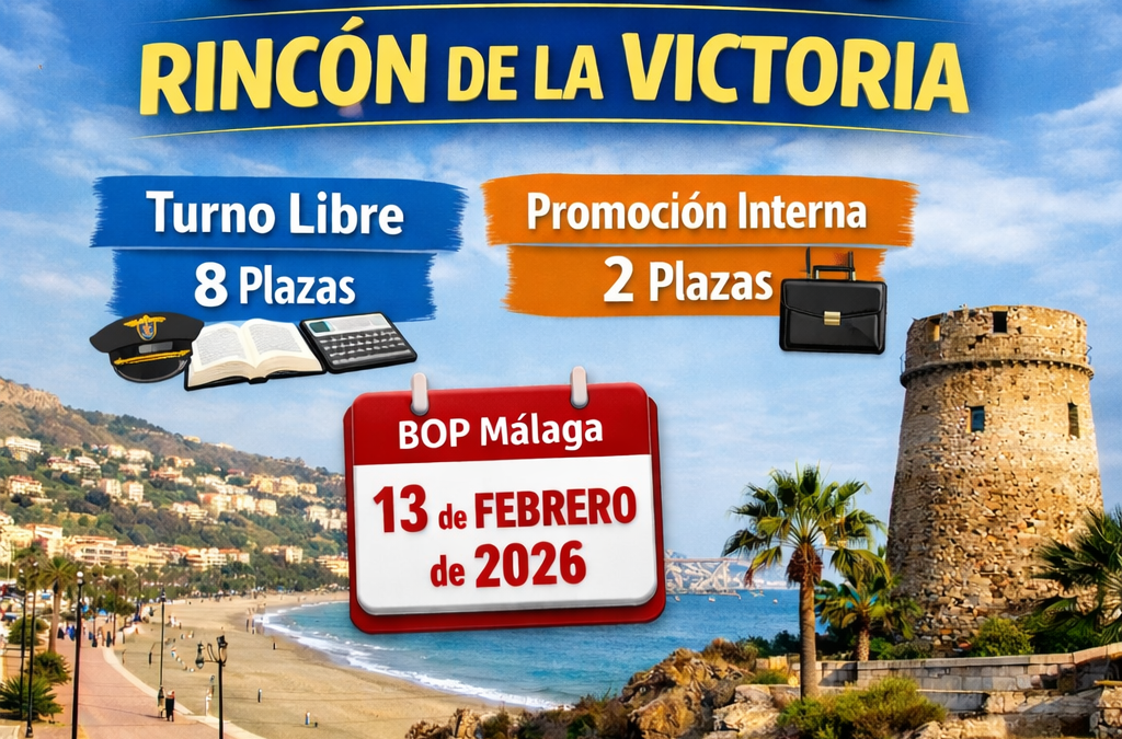 Rincón de la Victoria aprueba su Oferta de Empleo Público (OEP) 2026 con 10 plazas de turno libre y promoción interna
