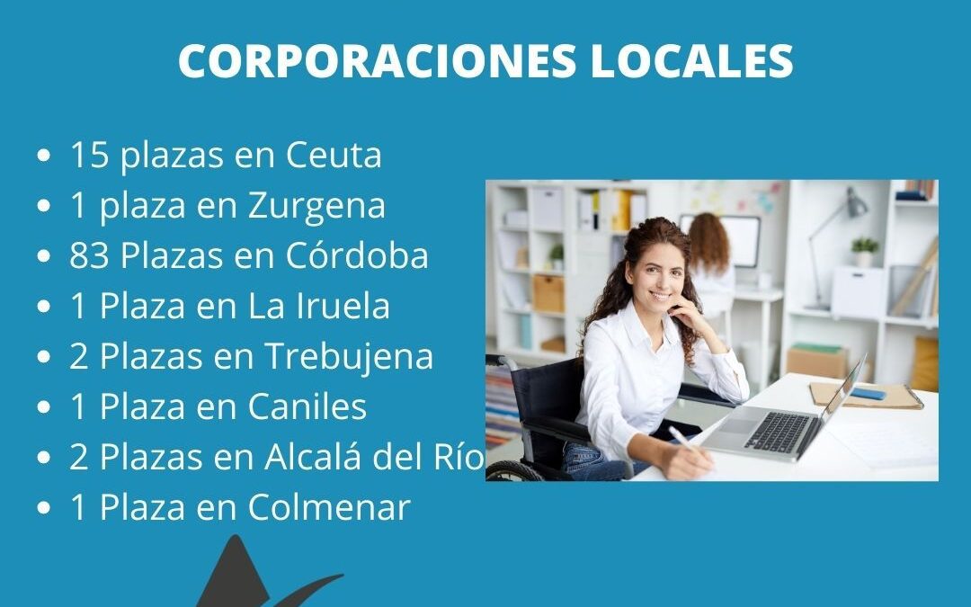 Corporaciones Locales: plazas de Administrativo y Auxiliar Administrativos con convocatoria abierta