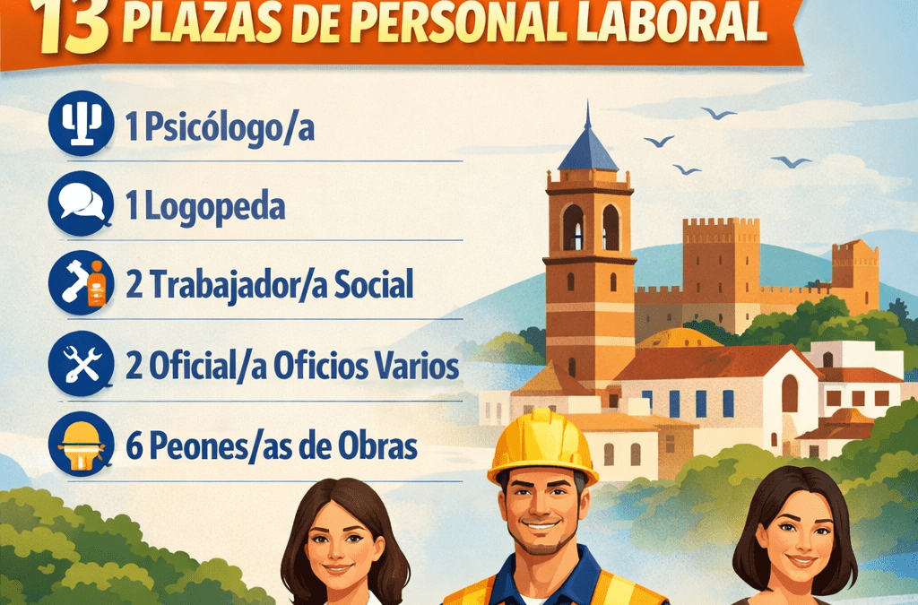 Convocatoria de oposiciones para 13 plazas de personal laboral en Vélez-Málaga