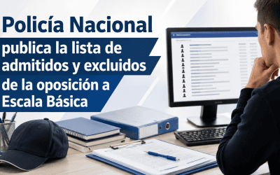 Policía Nacional publica la lista de admitidos y excluidos de la oposición a Escala Básica