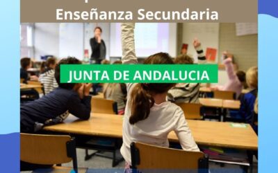 Convocadas 6.068 plazas del Cuerpo de Profesores de Enseñanza Secundaria de la Junta de Andalucía
