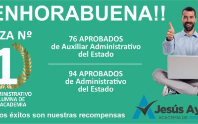 170 NUEVOS FUNCIONARIOS/AS  PARA LA ADMINISTRACIÓN DEL ESTADO (OEP 2020)