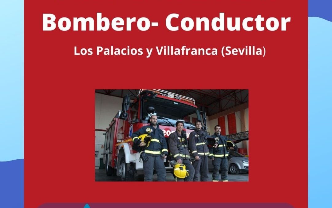 Convocadas 2 plazas de Bombero Conductor en  Los Palacios y Villafranca (Sevilla)