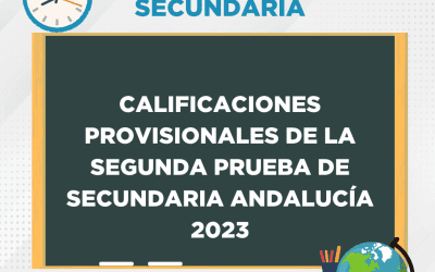 PUBLICADAS NOTAS DE CORTE DE 2ª PRUEBA DE SECUNDARIA 2023